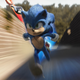 Sonic runs Into the Hedgehog-verse